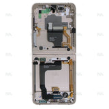 Chassis + Ecran LCD complet pour Samsung Galaxy Z Flip 4 (SM-F721B) Interne (GH82-29440C / GH82-30238C / GH82-29441C) - Pink Gold