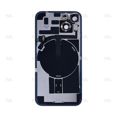 Vitre Arrière avec NFC, cadre de caméra agrandi pour Apple iPhone 14 – Midnight – Reconditionné