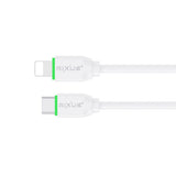 Câble Rixus RX2022 pour synchronisation des données et recharge rapide USB-C vers Lightning, 1 m
