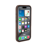 Coque Mag Carbon avec MagSafe pour Apple iPhone 14 Pro - Marron