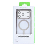 Étui Rixus Instinct Mag pour Apple iPhone 17 Pro Max Gris titane