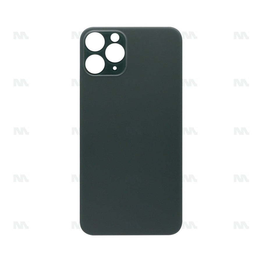 Vitre Arrière avec bloc complet pour Apple iPhone 11 Pro, cadre d'appareil photo agrandi Vert Compatible