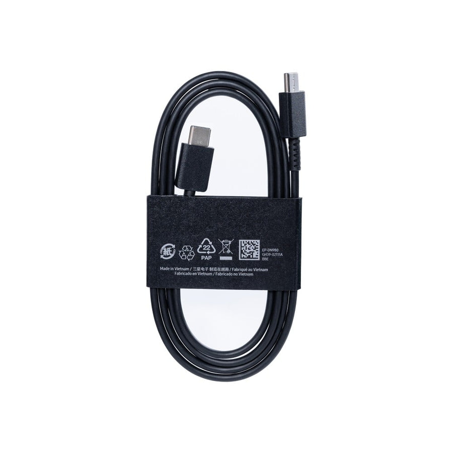 Câble de données Samsung EP-DN980BBE USB Type-C vers Type-C, 1 m, noir