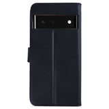 Etui de protection Rixus Bookcase pour Google Pixel 6A - Noir
