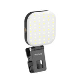 Éclairage pour selfies Rixus RXLG48 pour la photographie, TikTok, vlogs, vidéos - Noir