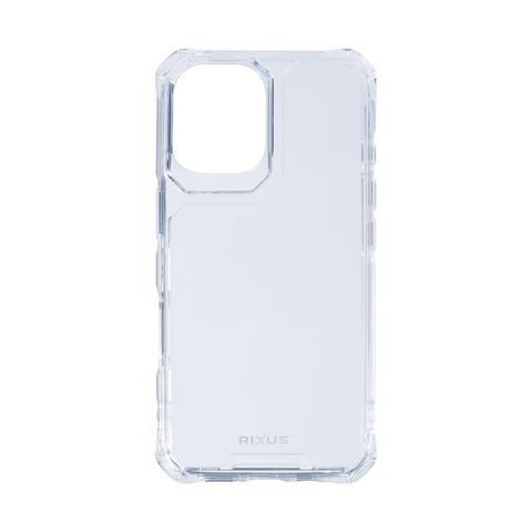 Étui antichoc Rixus Armor-X pour Apple iPhone 16 Plus transparent