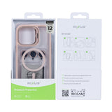 Étui Rixus Classic 03 avec MagSafe pour Apple iPhone 12, 12 Pro rose clair