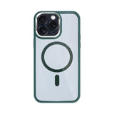 Étui Rixus Classic 04 avec MagSafe pour Apple iPhone 11 Pro vert foncé