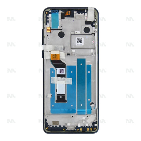 Chassis + Ecran LCD complet pour Motorola One Action (XT2013) (5D68C14737PW / 5D68C14737) - Noir