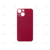 Vitre Arrière avec bloc complet pour Apple iPhone 13 Mini, cadre d'appareil photo agrandi rouge Compatible