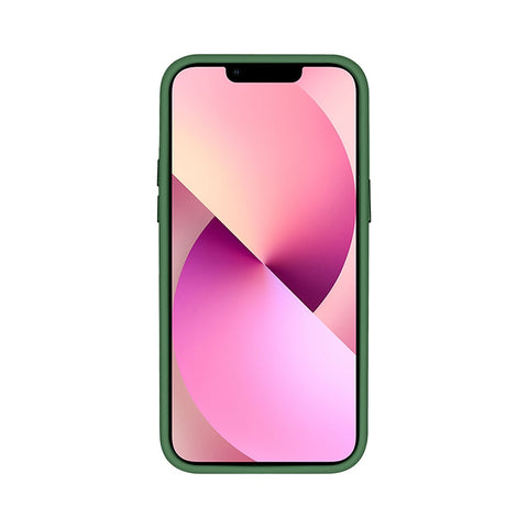 Étui Rixus Classic 03 avec MagSafe pour Apple iPhone 14 Plus vert foncé