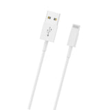 Câble iPhone US2002M USB vers Lightning 200 cm blanc
