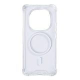 Étui anti-éclatement Rixus avec MagSafe pour Xiaomi Redmi Note 15 Pro Plus transparent