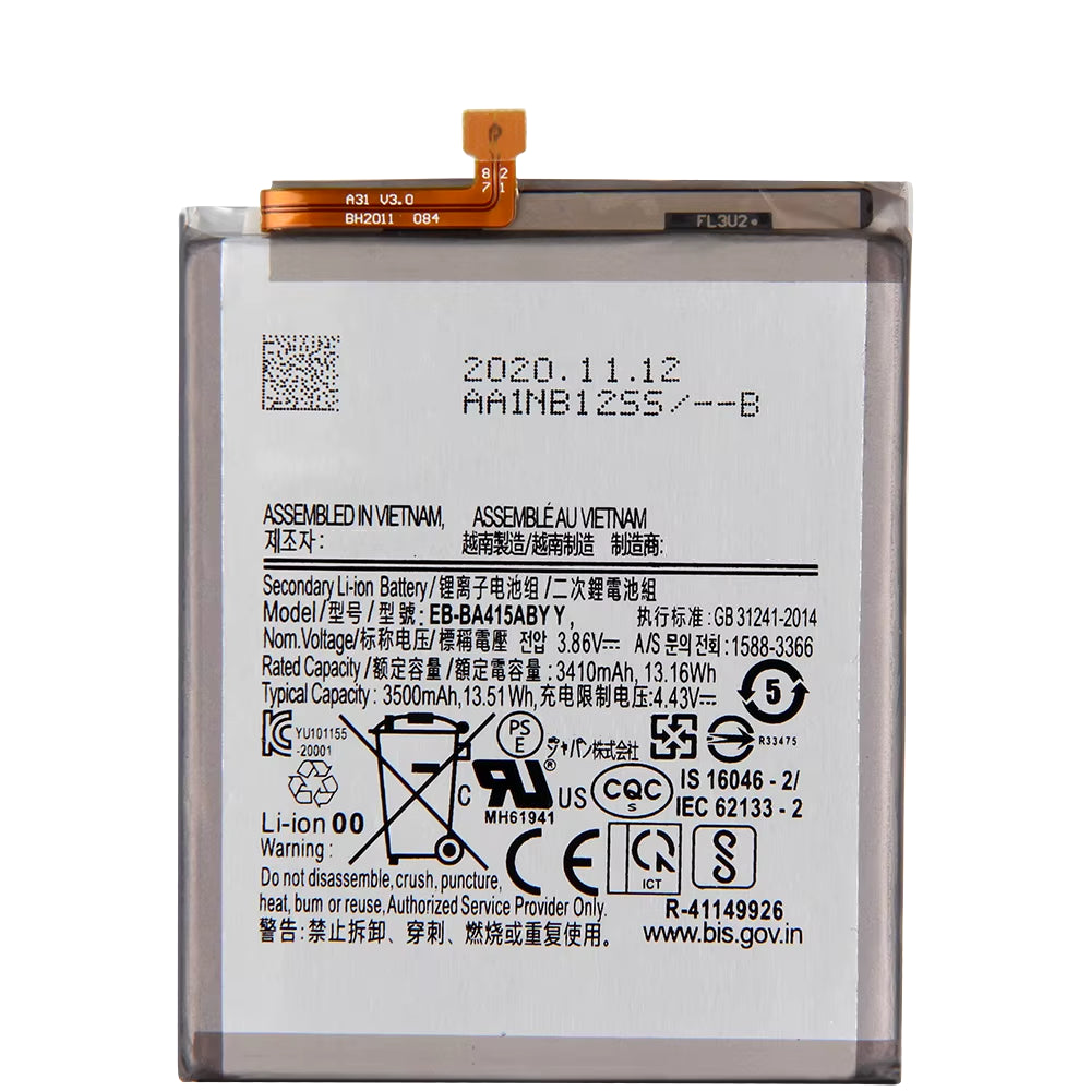 Batterie interne pour Samsung Galaxy A41 (A415)