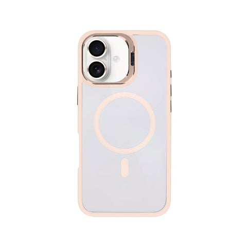 Étui Rixus Classic 03 avec MagSafe pour Apple iPhone 16 Plus rose clair