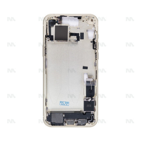 Cadre central jaune OEM pour Apple iPhone 15 Plus