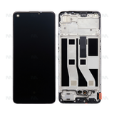 Chassis + Ecran Original OEM + Vitre pour Oppo A74 4G CHP2219 / F19 CPH2219 - Prism Black