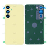 Vitre arrière pour Samsung Galaxy S24 FE S721B avec objectif jaune OEM