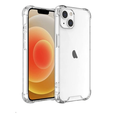 Coque de protection en TPU anti-choc transparente Furlo pour iPhone 13 Mini