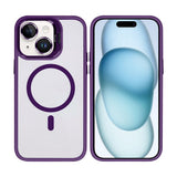 Étui Rixus Classic 03 avec MagSafe pour Apple iPhone 15 Plus Deep Purple