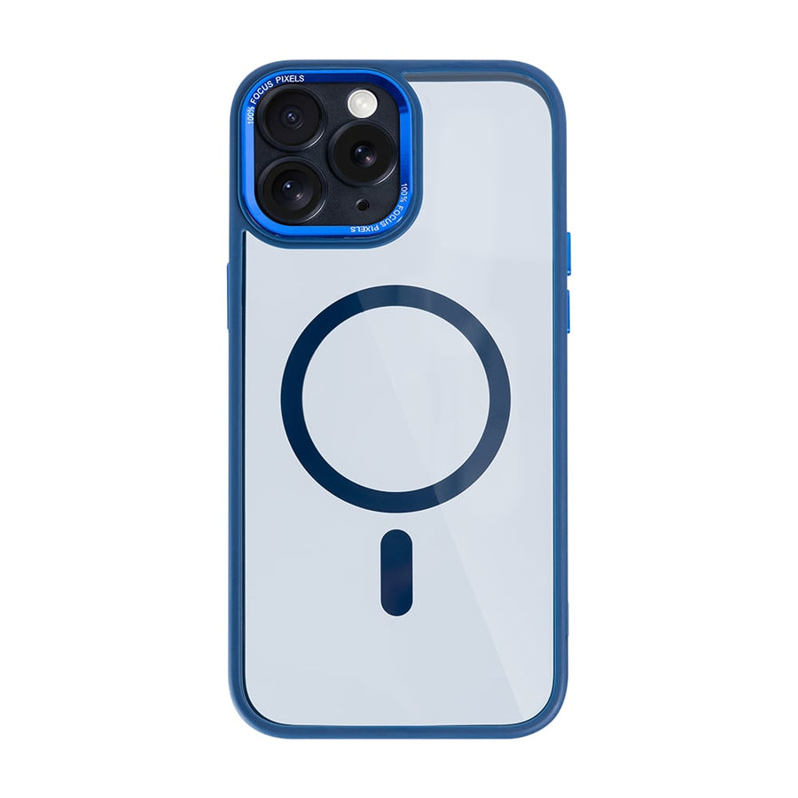 Étui Rixus Classic 04 avec MagSafe pour Apple iPhone 11 Pro bleu foncé