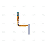 Capteur d'empreintes digitales Samsung Galaxy Z Flip6 F741B Nappe On/Off avec bouton d'alimentation blanc OEM