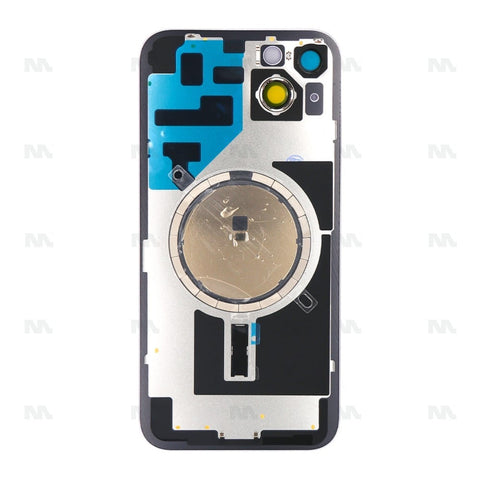 Vitre Arrière sans NFC pour Apple iPhone 14 Plus, bloc complet d'appareil photo agrandi Violet Compatible