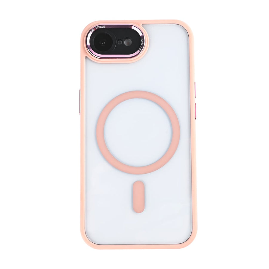 Étui Rixus Classic 04 avec MagSafe pour Apple iPhone 16e rose