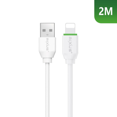 Câble de données Rixus RXU82A Boost USB vers Lightning 2 m