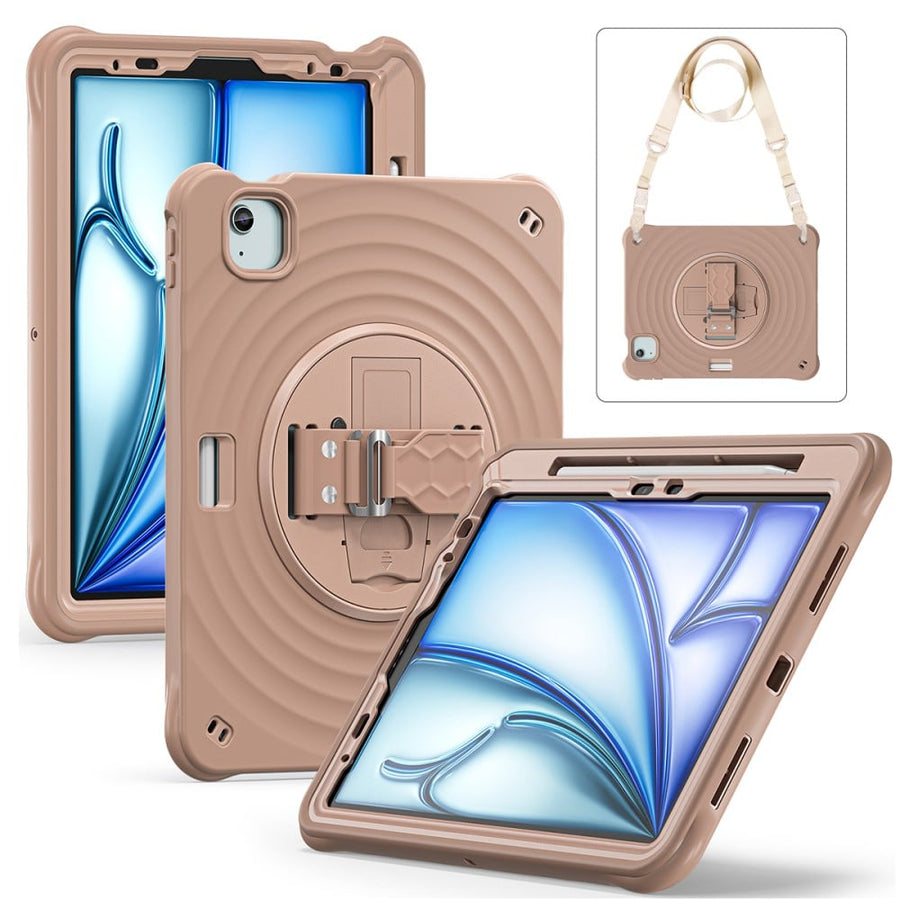 Étui antichoc Rixus RXTC08 pour Apple iPad Pro 13 pouces (2024) Latte