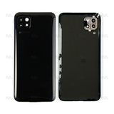 Vitre arrière pour Huawei P40 Lite avec objectif, noir nuit, OEM