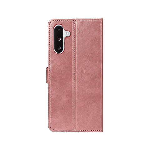 Etui livre pour Samsung Galaxy A26, A17 rose