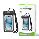 Sac étanche pour téléphone Rixus RXBG15 Splash, noir