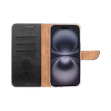 Rixus Bookcase pour Apple iPhone 17 Noir