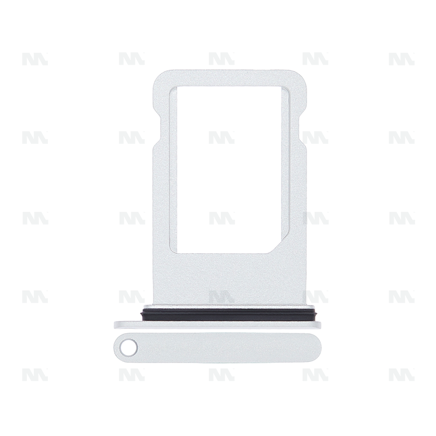 Support de carte SIM argenté reconditionné pour Apple iPhone 8