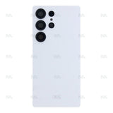 Vitre arrière pour Samsung Galaxy S25 Ultra S938B avec objectif – Titanium White Silver – Original