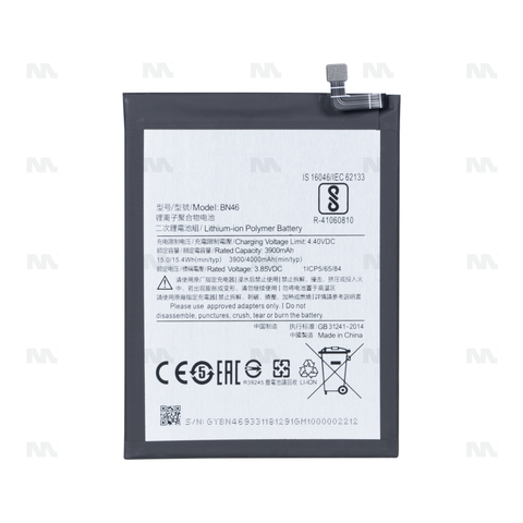 Batterie Xiaomi Redmi Note 6, Note 8, Note 8T (BN46) - OEM