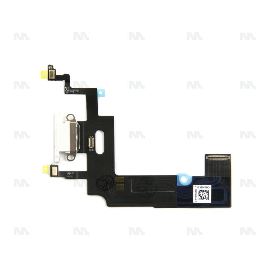 Connecteur de charge pour Apple iPhone XR – Blanc – Reconditionné
