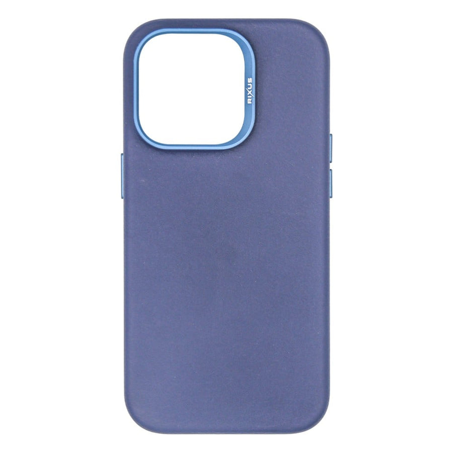 Étui Rixus Classic 02 avec MagSafe pour Apple iPhone 14 Pro bleu