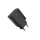 Adaptateur de voyage à charge rapide USB-C CH775 25 W Noir