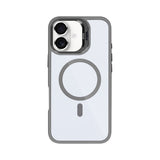 Étui Rixus Classic 03 avec MagSafe pour Apple iPhone 16 Gris titane