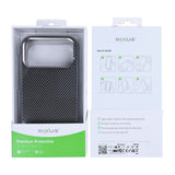 Coque Mag Carbon avec MagSafe pour Apple iPhone 17 Pro Max Gris titane