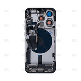 Boîtier avec petites pièces en titane noir OEM pour Apple iPhone 15 Pro