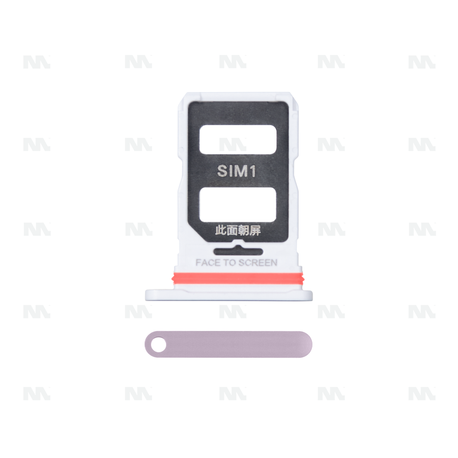 Support pour carte SIM pour Xiaomi 12 Lite 5G – Lite Pink – OEM