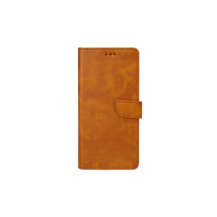 Bibliothèque Rixus pour Apple iPhone 15 Pro Marron clair