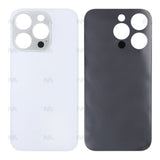 Vitre Arrière sans NFC pour Apple iPhone 14 Pro Max, cadre d'appareil photo agrandi Argent Compatible