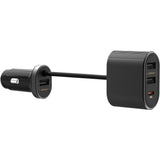 Chargeur de voiture Durata PD avec 3 ports USB + PD DR2028