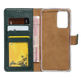 Rixus Bookcase pour Apple iPhone 13 Vert foncé