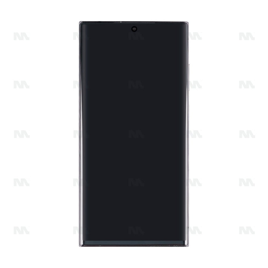 Chassis + Ecran Original Reconditionné + Vitre pour Samsung Galaxy S23 Ultra S918B - Phantom Black
