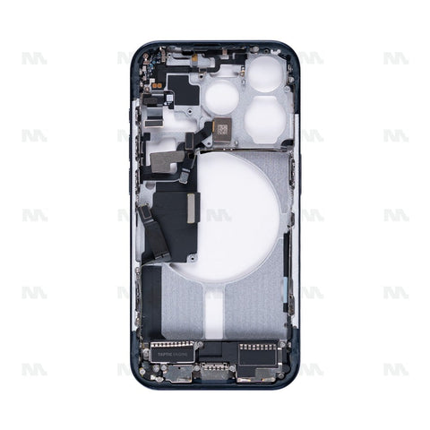 Cadre central bleu titane OEM pour Apple iPhone 15 Pro